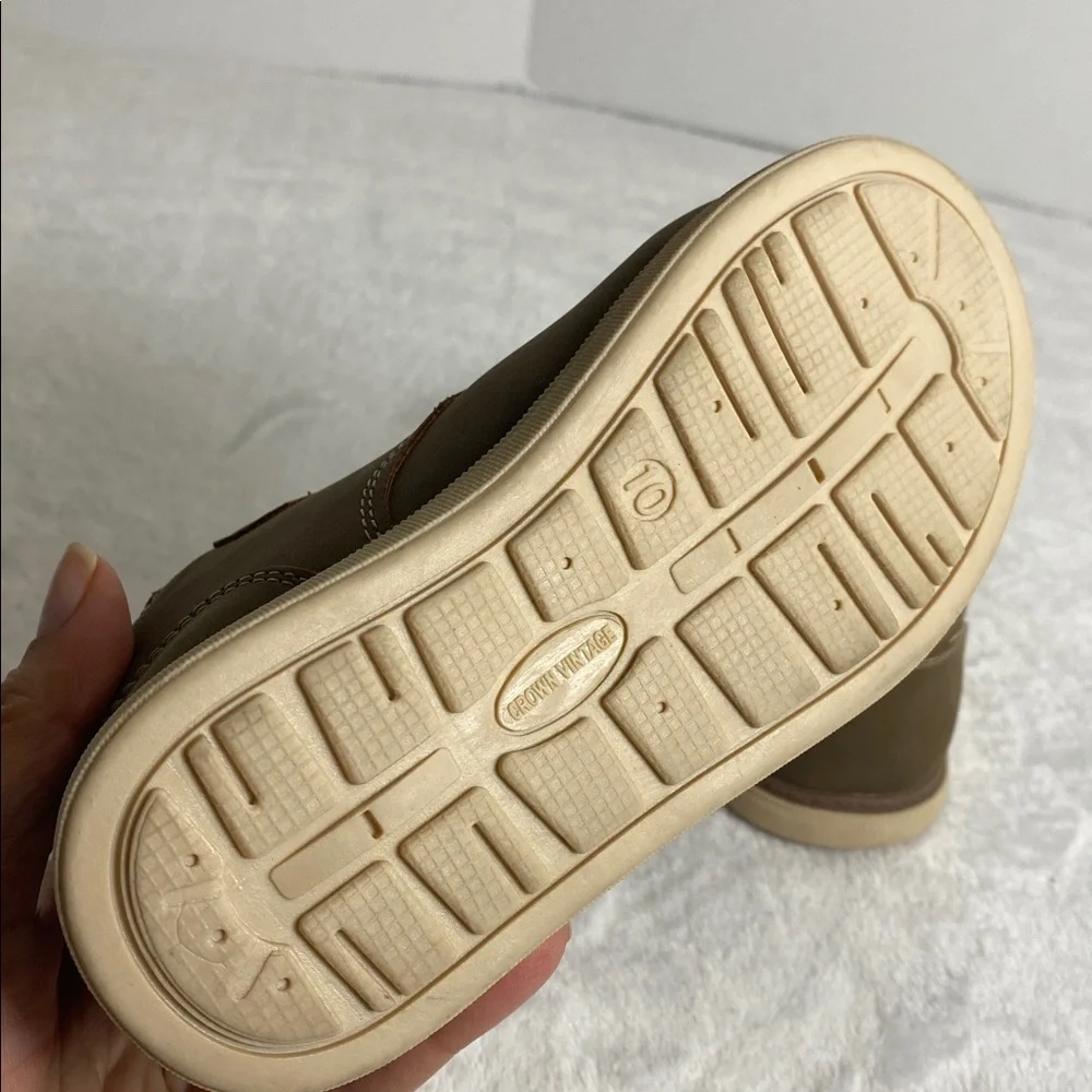 Crown Vintage Tan/Brown Kids' Shoes Size 10